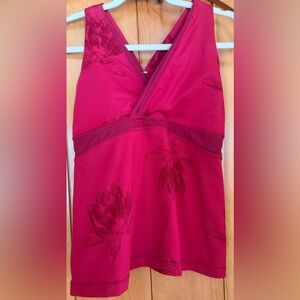 lululemon athletica Floral Racerback Tank